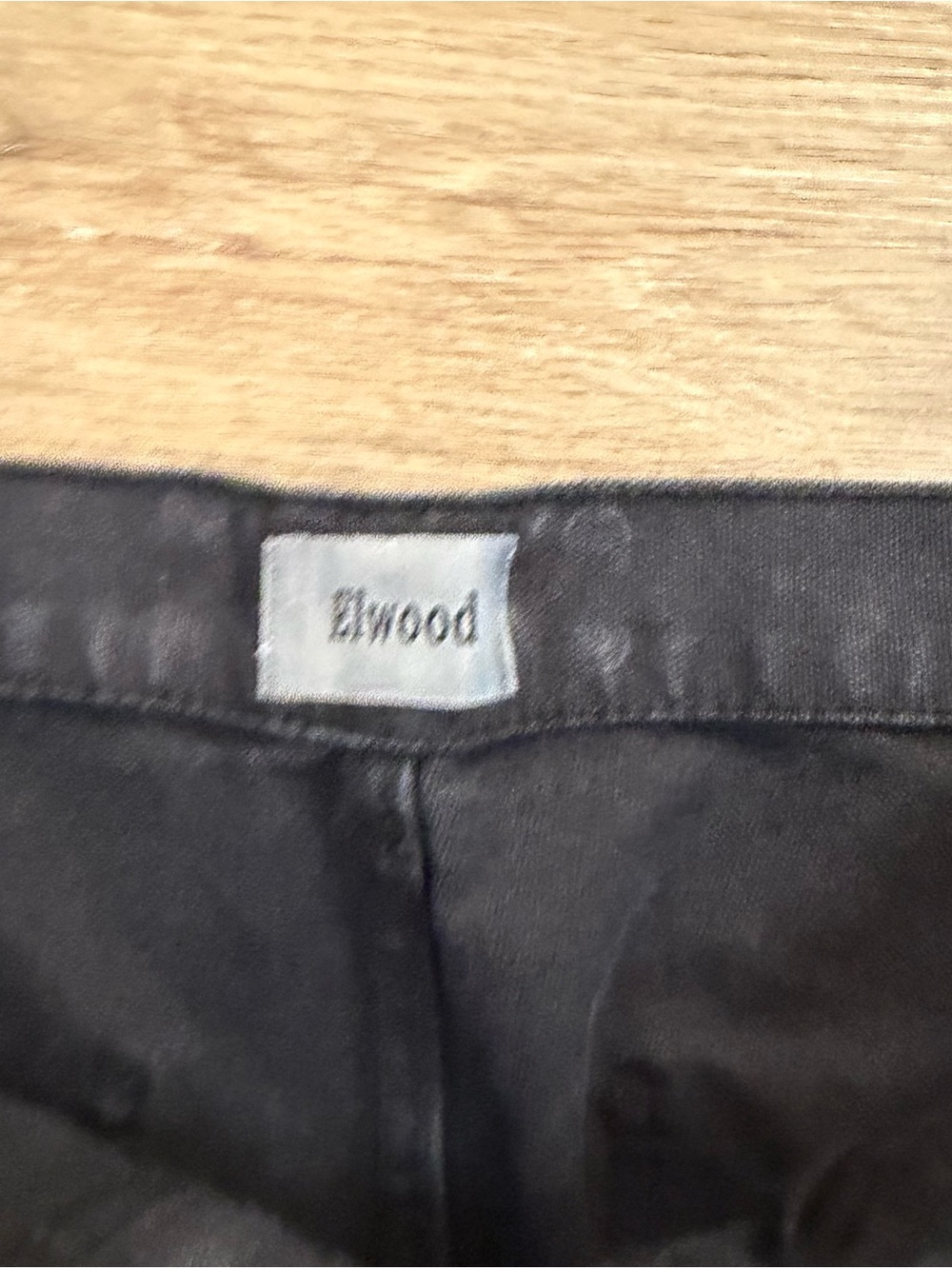 Elwood Industry Double Knees Cargo Pant — Black - Picture 6 of 7